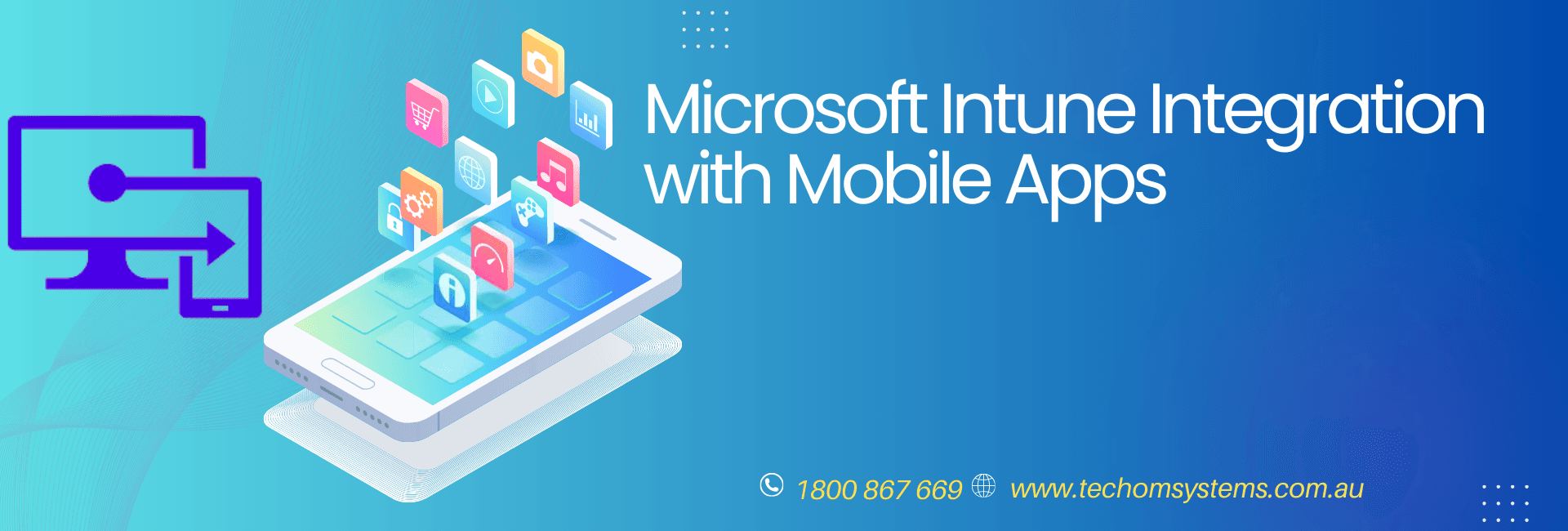 How to get Microsoft Intune Integration with Mobile Apps with no Code?
