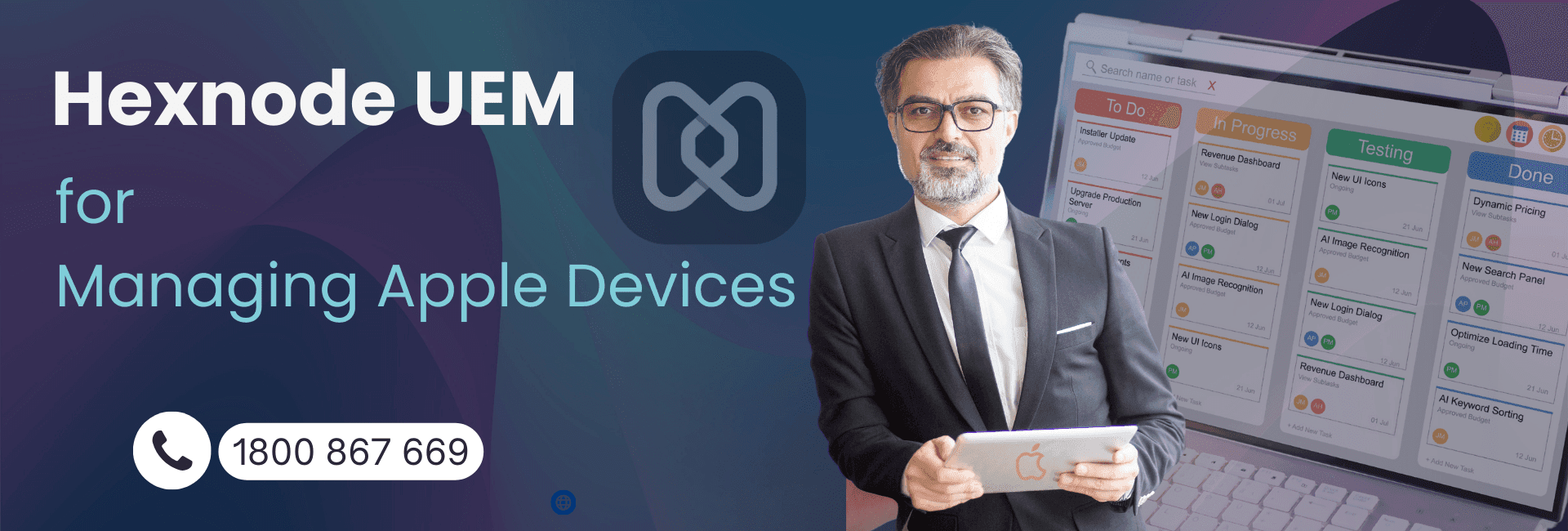 Why Businesses Choose Hexnode UEM for Managing Apple Devices?