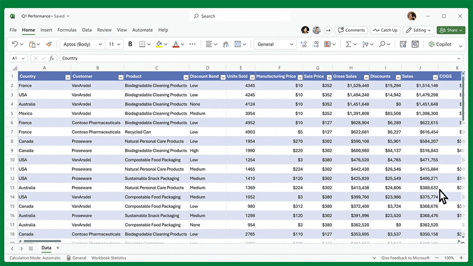 Microsoft 365 Copilot_Excel - TECHOM Systems