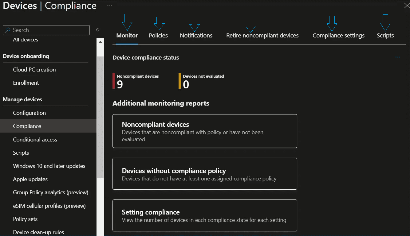 Try new Devices experience in Intune Admin Portal