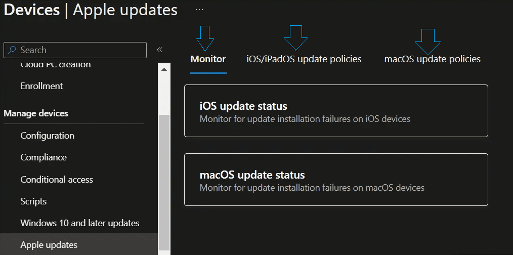 Microsoft Intune Admin Porta - new Devices experience 