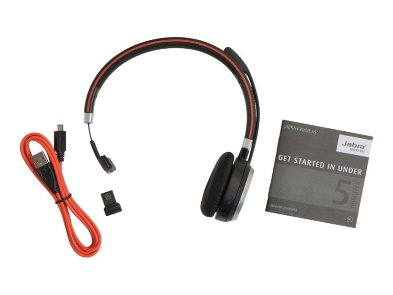 Jabra Replacement Mono Headset for Evolve 30 II TECHOM Systems