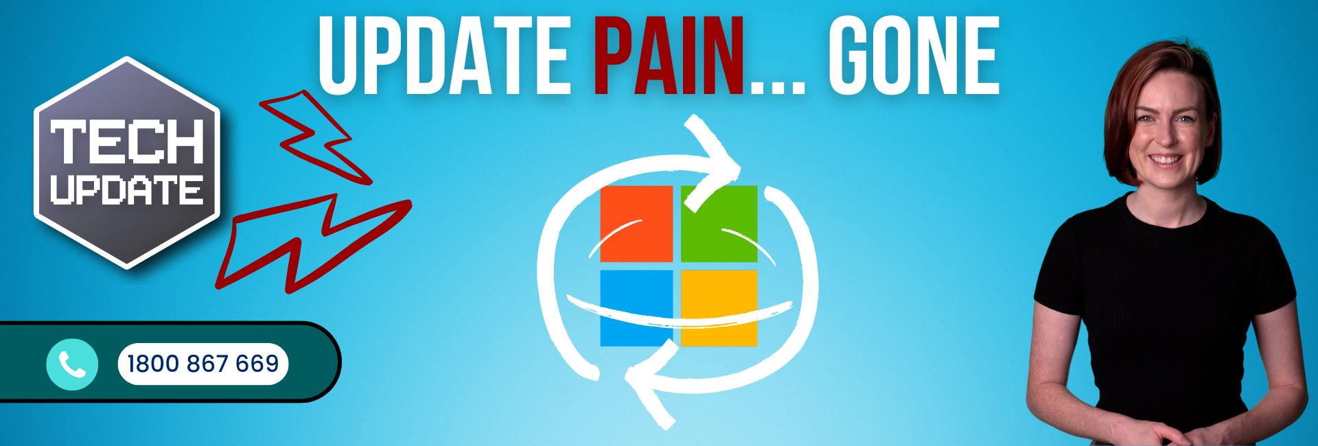 UPDATE PAIN... GONE- TECHOM Sytems