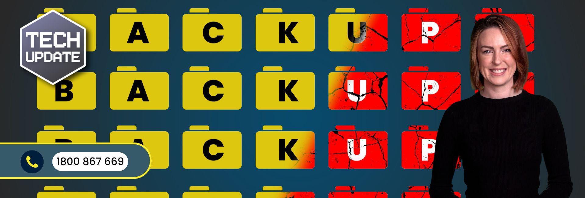 A third of all data loss is caused by problems with backups-min