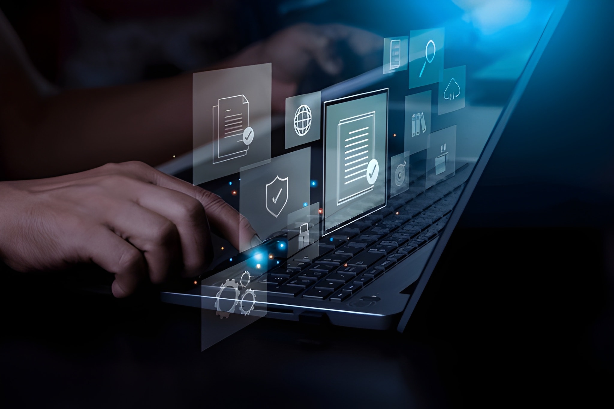 IT audit for network security problems