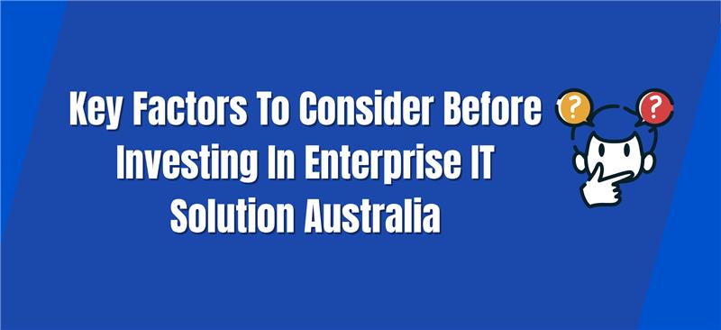 Enterprise solutions services