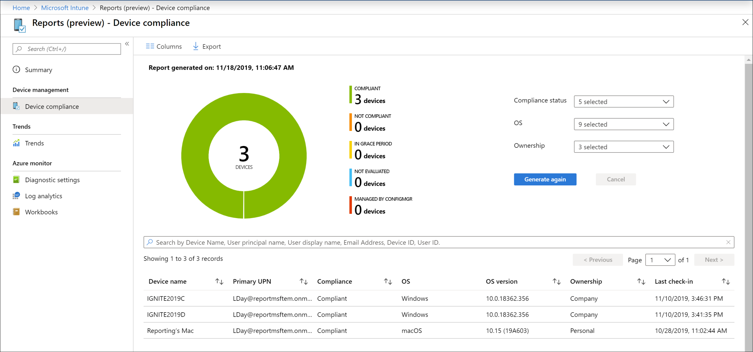 Monitor Intune performance