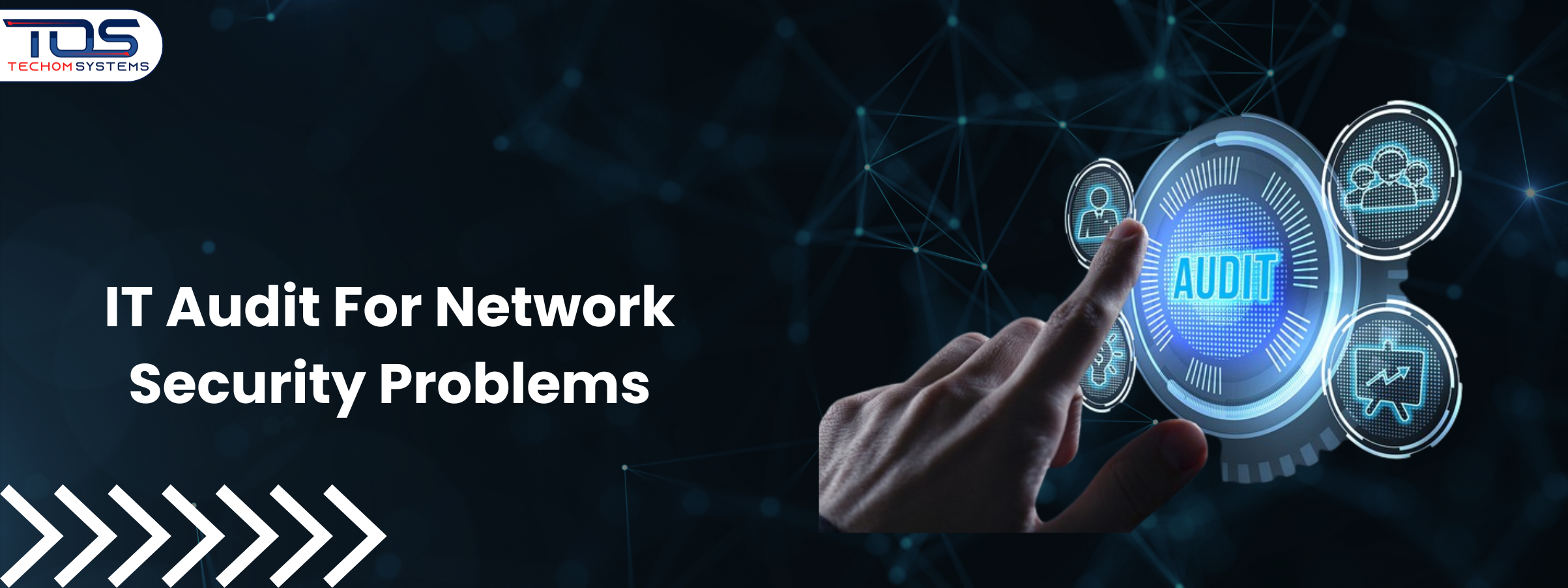 IT audit for network security problems
