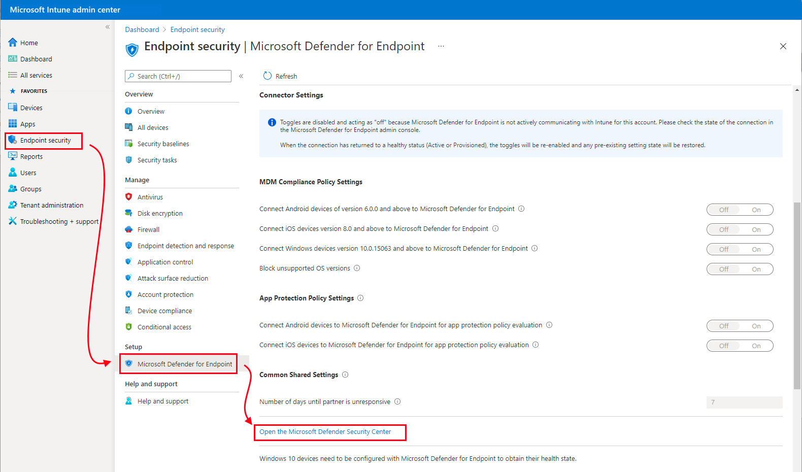 Enable Intune in Endpoint Manager