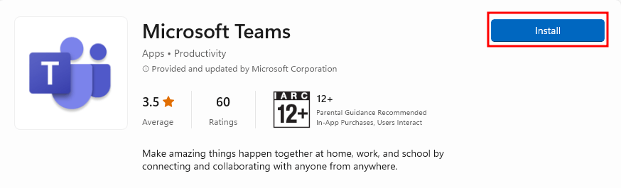 Reinstall Microsoft Teams